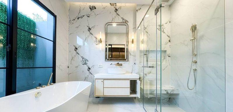 ให้เช่าบ้านเดี่ยวหรู | Nantawan Rama 9 – New Krungthep Kreetha  บ้านเดี่ยวระดับ Luxury พร้อมอยู่ ทำเลกรุงเทพกรีฑาใหม่ พื้นที่กว้าง ฟังก์ชันครบ 12