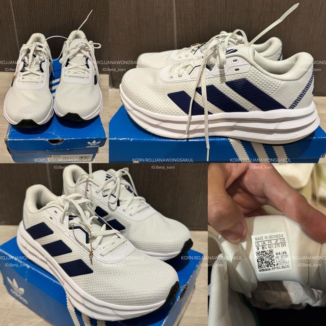 Adidas Galaxy 7 Cloudfoam Color Cloud White / Dark Blue (9US / 8.5UK) No Box! No Used! รูปที่ 5