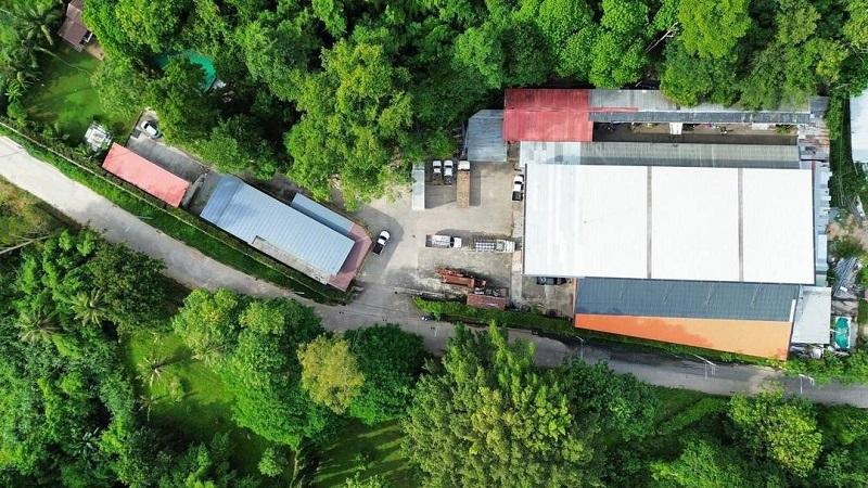 #ขาย/เช่าโกดังบ่อวิน ศรีราชา จ.ชลบุรี 3ไร่ 95ตร.วา พื้นที่สีเหลือง ออฟฟิศสำนักงาน 248 ตร.ม. โรงงาน 1,637 ตร.ม.  Overhead Crane 3 ตัน 1