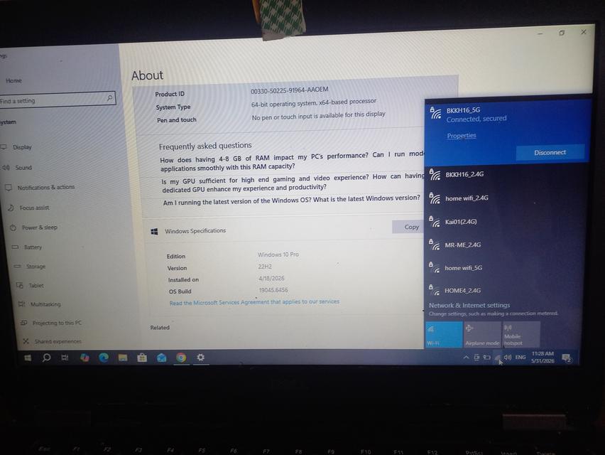 notebook i5 dell ram drr4 รูปที่ 4