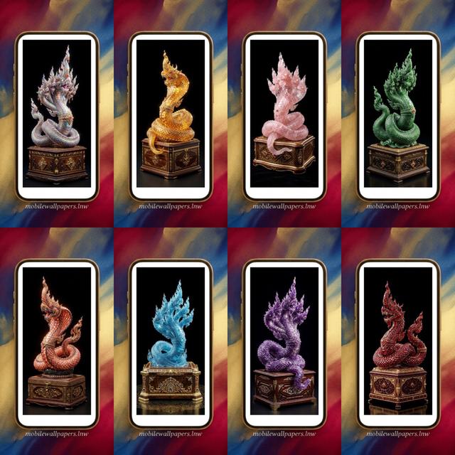 พญานาค วอลเปเปอร์มือถือ วอลเปเปอร์มือถือมงคล วอลเปเปอร์มือถือสายมู วอลเปเปอร์พญานาค Lucky Mobile Phone Wallpaper