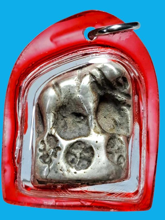 ช้างหลวงพ่อเงิน เนื้อกะไหล่เงิน 2