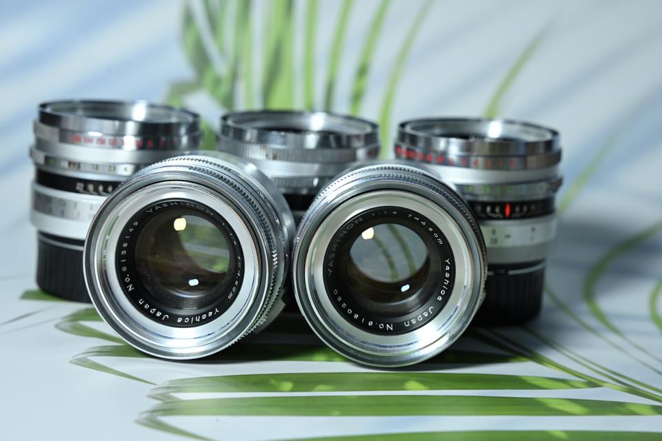 เลนส์งา Yashinon 4.5mm F 1.8 modified Leica M mount (non couping)