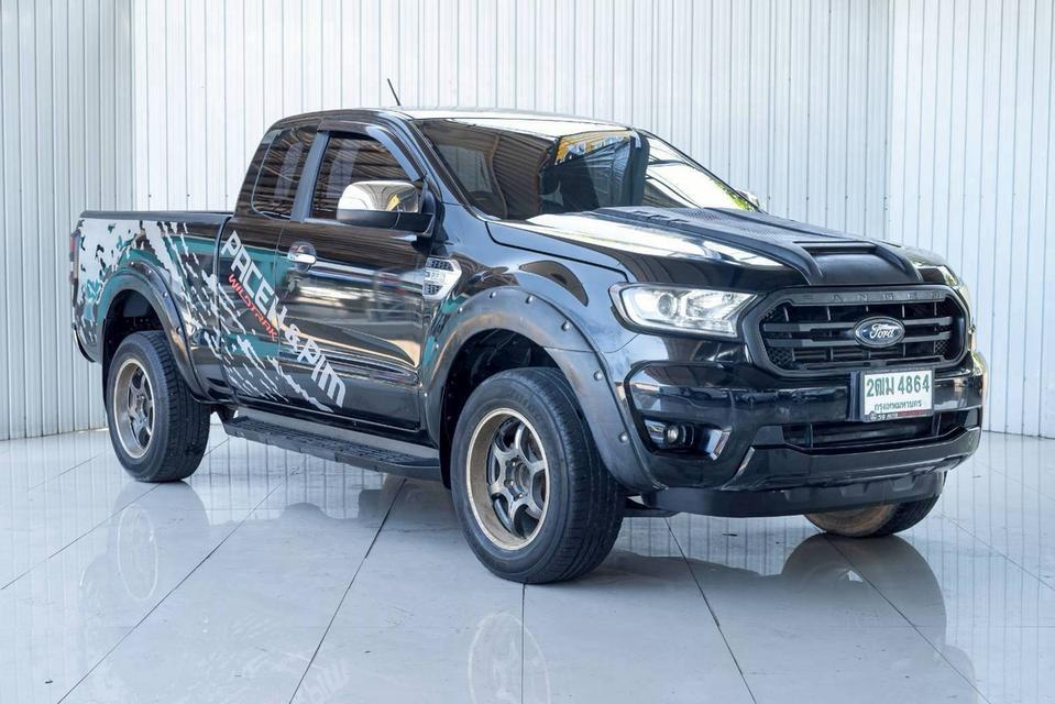 #FORD RANGER, 2.2 XLT เกียร์ AT ปี 2019 สีดำ  โฉม HI-RIDER OPEN CAB เลขไมล์น้อย 111,931 โล   ราคาขาย 358,000 บาท🔰เอกสารดี