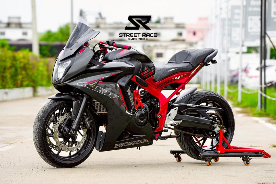 2016 Hisun cbr650f ปี 2016 โครงแดง สายหล่อแต่งครบ!