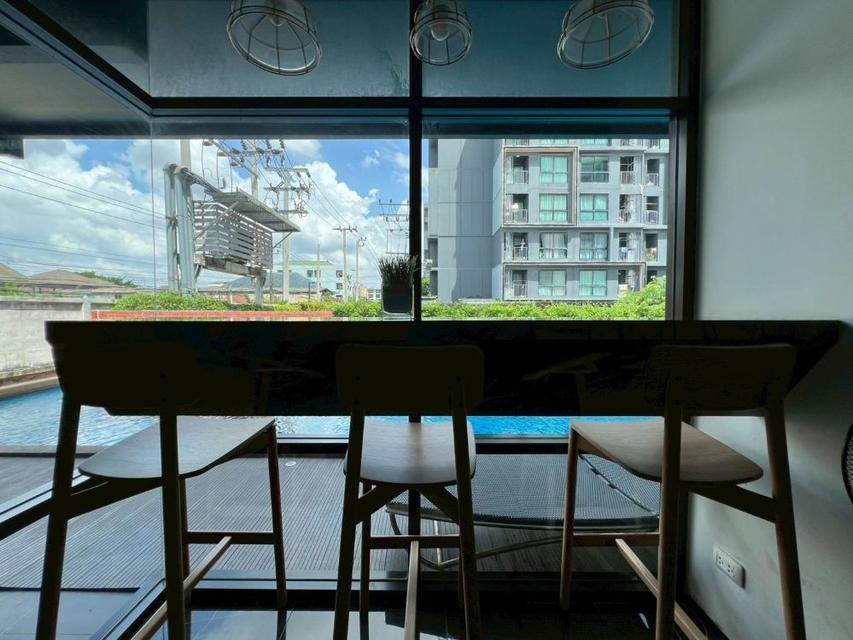 ขายคอนโดพร้อมอยู่ Groove Lasalle 52 ห้องใหม่ หัวมุม วิวสระน้ำ เพียง 1.98 ล้านบาท ห้องใหม่ ไม่เคยเข้าอยู่ 13