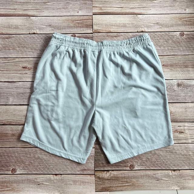 กางเกงผ้าสเวตเตอร์ สีฟ้าพาสเทล รูปที่ 2