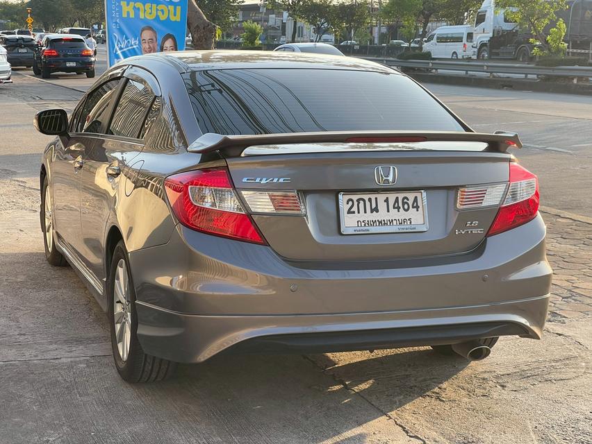 รหัสรถ PJP1464 2012 HONDA CIVIC 1.8 E Navi (สีน้ำตาล) 12