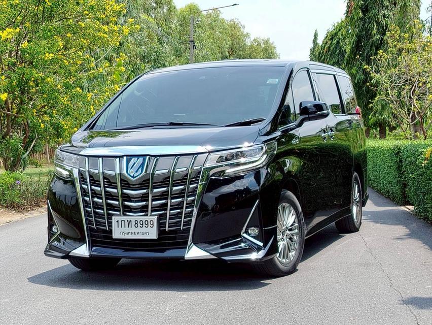 TOYOTA​ ALPHARD​ 2.5​ HYBRID สีดำ ปี 2021