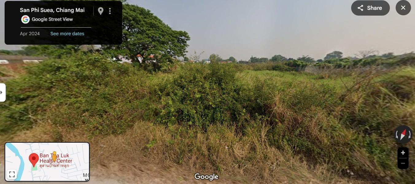 ที่ดินติดถนนให้เช่า ซอยหมู่บ้านธนวรรณ ถนนสุขสัญจร ต.สันผีเสื้อ อ.เมืองเชียงใหม่ จ.เชียงใหม่    2