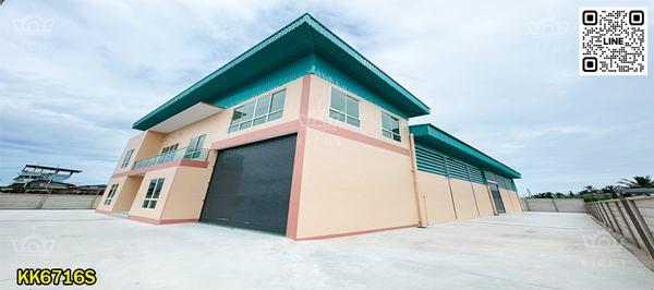 โรงงานพื้นอีพ็อกซี่ 1 ไร่ ขอใบ รง.4 ได้แทบทุกประเภทบนพื้นที่สีม่วง หันหน้าทิศใต้ พร้อมสำนักงานและพื้นที่ขยายรอบๆ ใกล้อ้อมน้อย ถ.เพชรเกษม – KK6716S 1