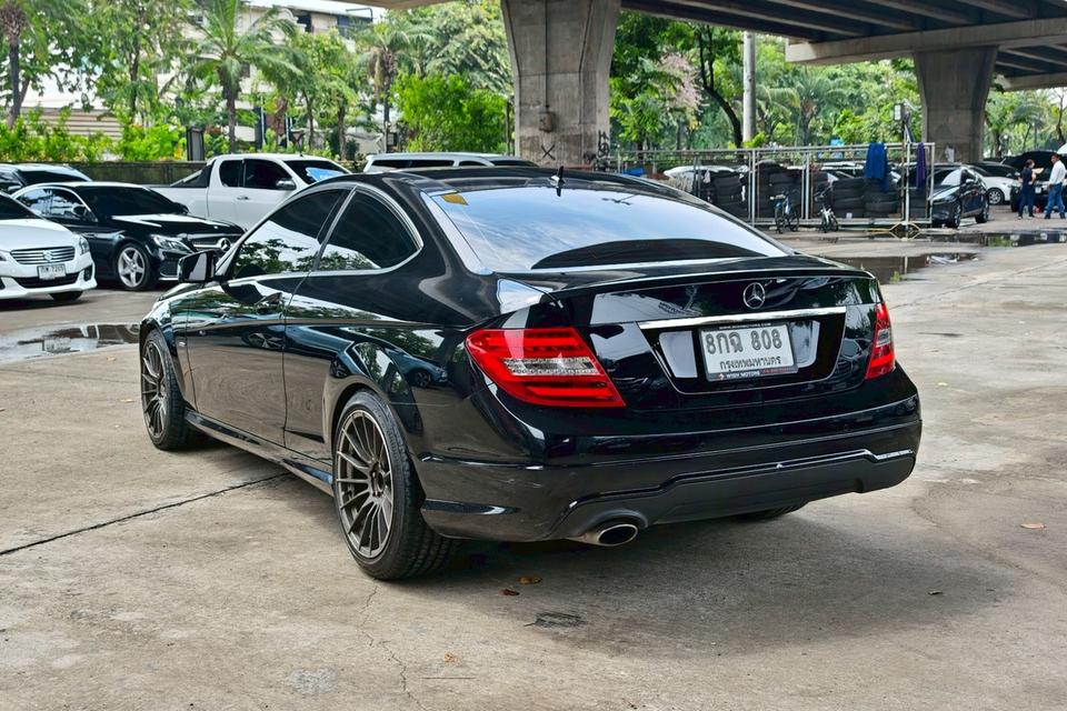 Mercedes-Benz C180 CGI Coupe AMG W204 AT ปี 2013 รถมือสอง ขายถูก 7
