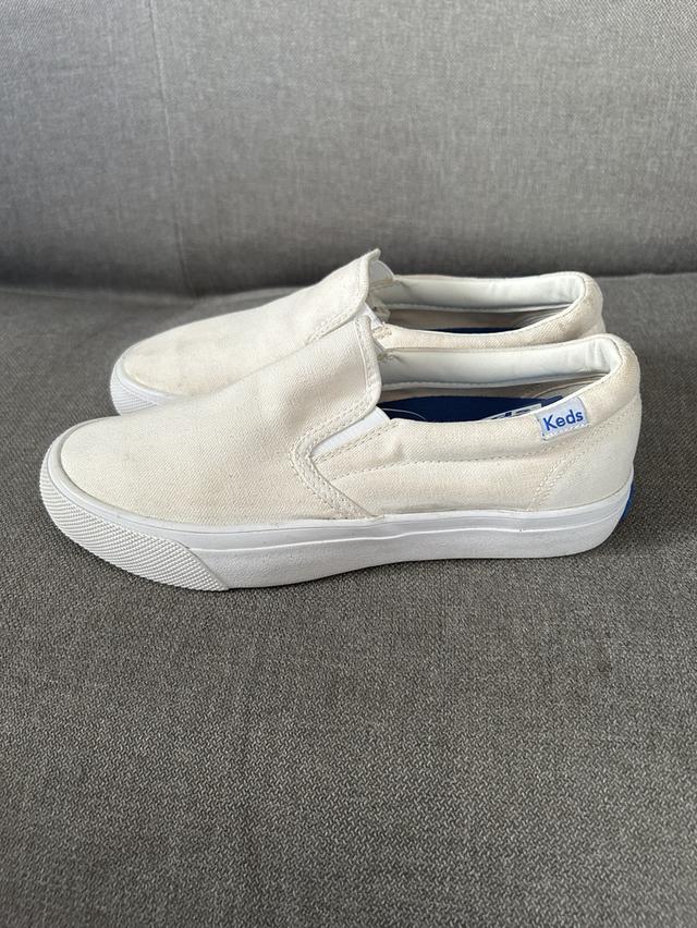 Keds White Canvas มือ 1 Size 6US รูปที่ 3