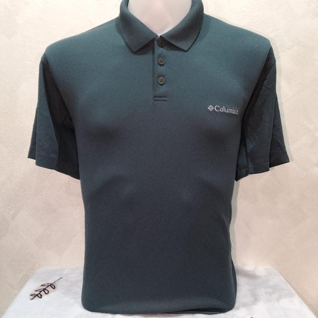 เสื้อคอปก Columbia สีเทา