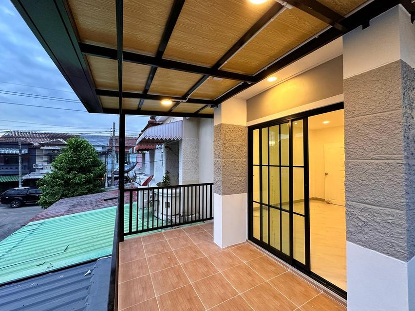 หมู่บ้านนันทิชา4 ไทรน้อย นนทบุรี ทาวน์เฮ้าส์ 2 ชั้น  ตกแต่งใหม่พร้อมอยู่ 13