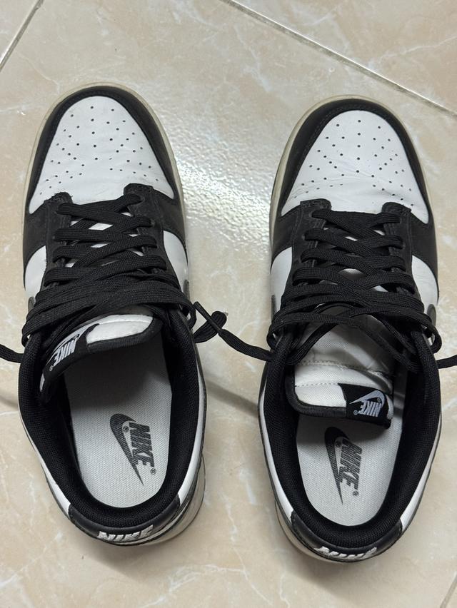Nike dunk low panda แท้ (รับประกันจาก sasom) มือสอง ไม่ค่อยได้ใส่ 12