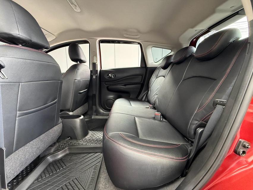 2018 NISSAN NOTE, 1.2 VL โฉม ปี17-ปัจจุบันสีแดง ตัวท็อปสุด ปุ่มสตาร์ท จดทะเบียนปี2019 รูปที่ 8