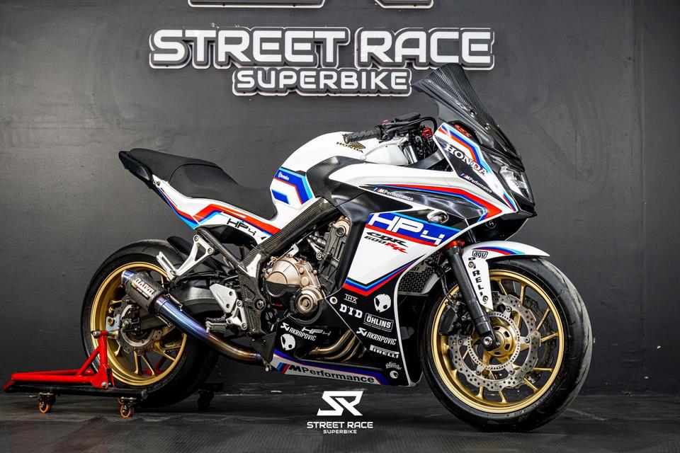 CBR650F ขาว 2017 ราคาเงินสด  125,000  บาท รูปที่ 8