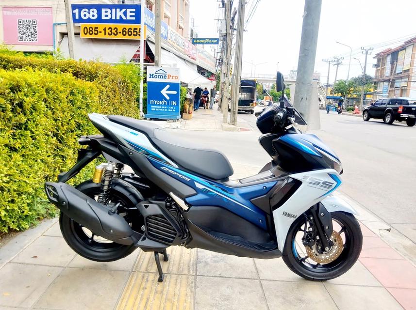 All NEW Yamaha Aerox 155 ABS Keyless Y-Connect ปี2025 สภาพเกรดA 1594 km เอกสารพร้อมโอน