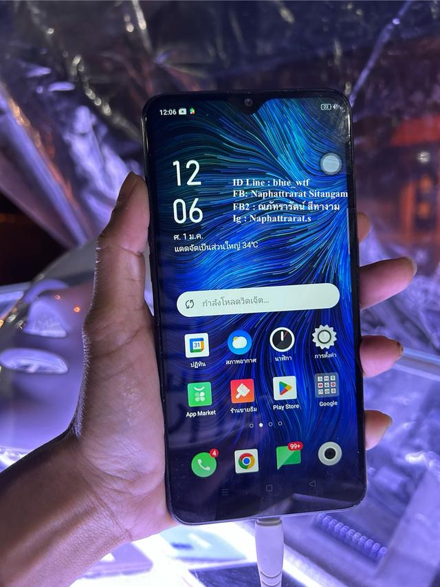 OPPO A12 จอ6.22นิ้ว 4G 2ซิม Rom32 Ram3 กล้องคู่ โหลดแอพได้ ใช้งานปกติ ได้ทุกซิม