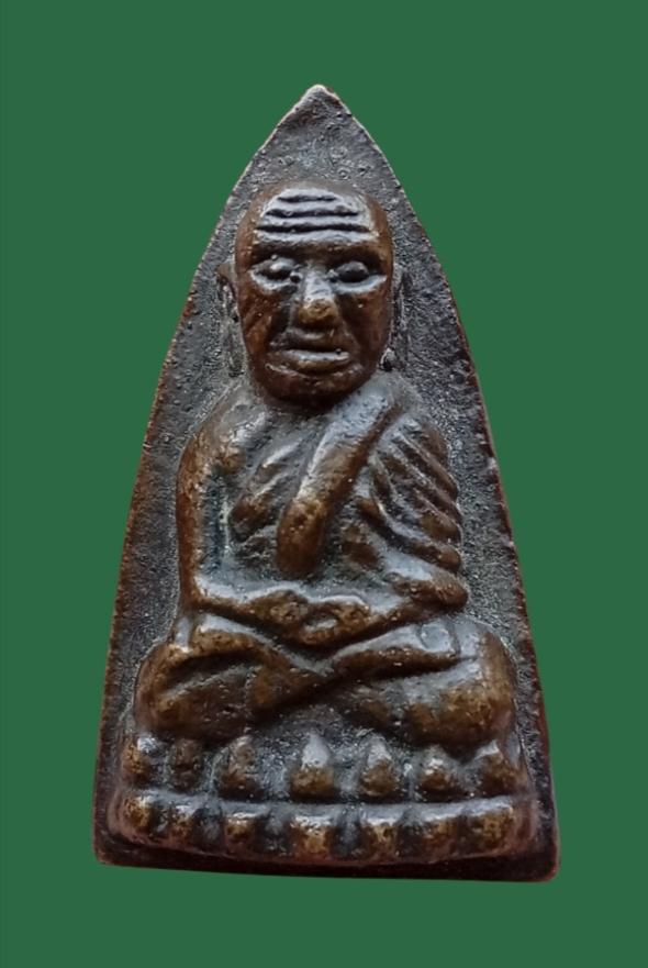 หลวงปู่ทวดพิมพ์ใหญ่ พิเศษ2หน้า วัดช้างให้ ปี2505 รูปย่อยที่ 2