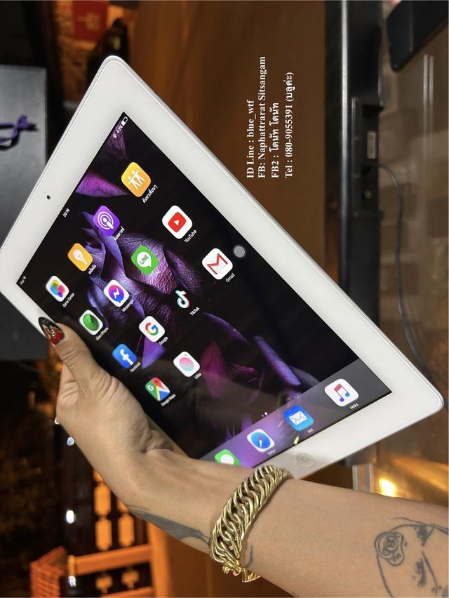 IPAD (3RD GEN) WIFI 16GB เครื่องศูนย์ไทย สภาพสวยตามรูป ไม่มีรอย ใช้งานปกติ รูปที่ 7
