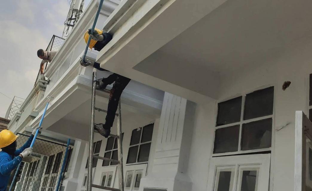 อาคารพาณิชย์ใกล้บริษัทฯไทยออยล์ ขนาด 3.5ชั้น 5
