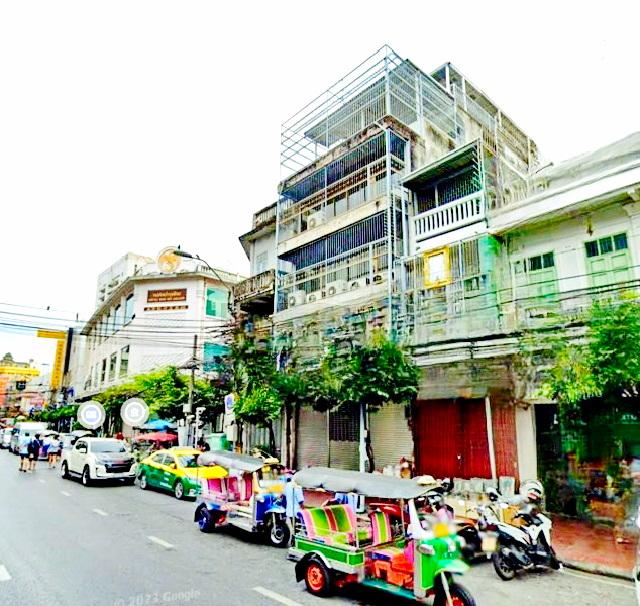 ทำเลทองของเยาวราช 5 นอน 5 น้ำให้เช่าอาคารพาณิชย์ 5 ชั้น 2 คูหา 32 ตร.วา.602ตร.ม. MRT วัดมังกร 400 ม. 5