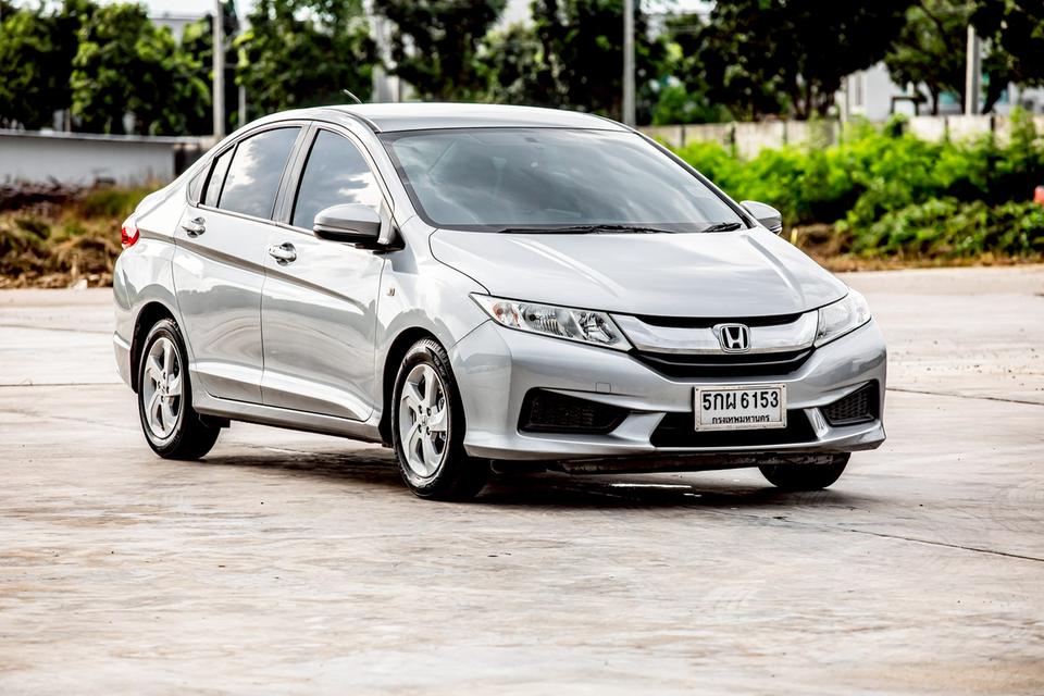 Honda City 1.5S ปี 2017 สีเทา มือเดียวป้ายแดง