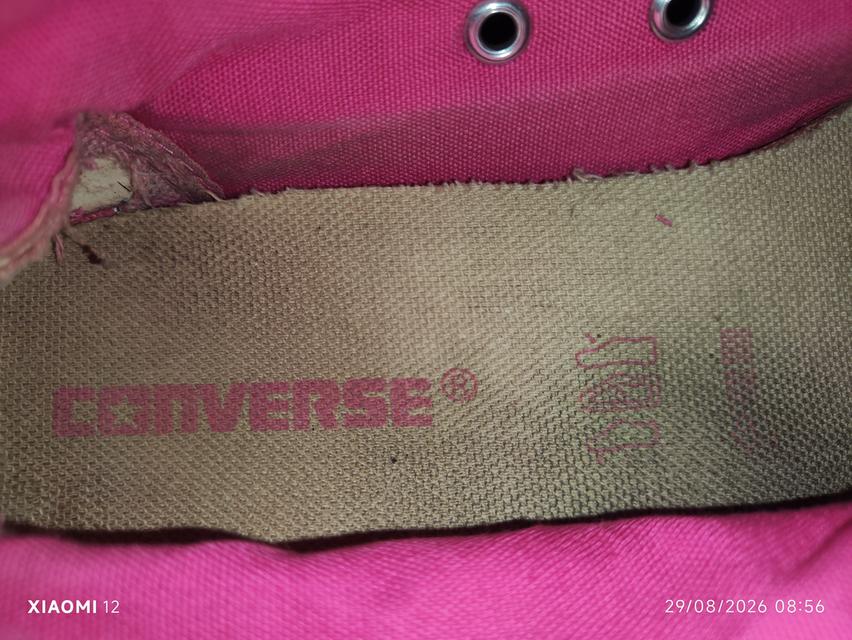 รองเท้า Converse แท้ รุ่นChuck Taylor All Star High(สีชมพู Pink Fuchsia) ผลิตในปี2014 (ขนาด Man 7.5/Women9.5/26cm/EUR41) ไซส์7.5 รูปที่ 3