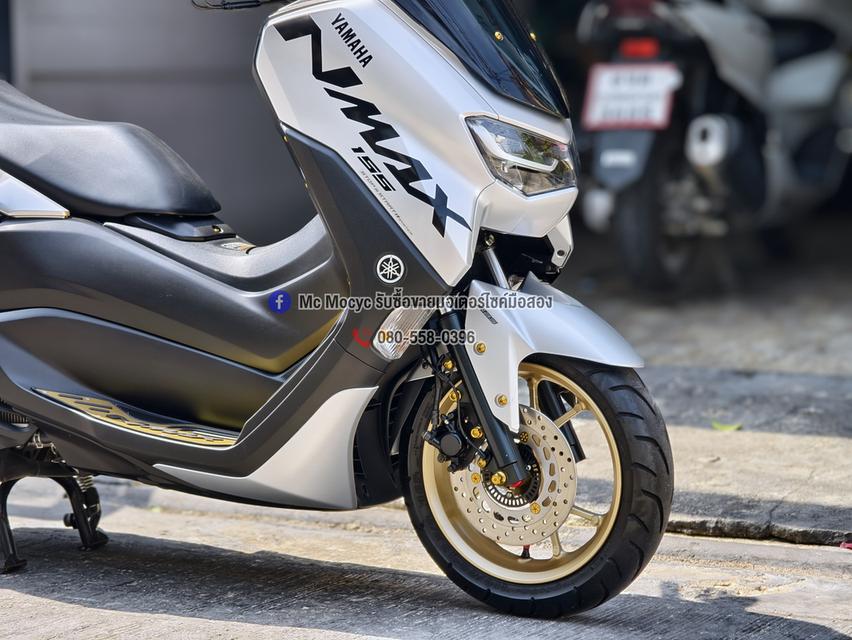 Nmax 2021 รุ่นTOP ABS TCS วิ่ง600โลแท้ รถบ้านแท้มือเดียว กุญแจบุคเซอวิสครบ ของแต่งแน่นๆ No1333 รูปที่ 10