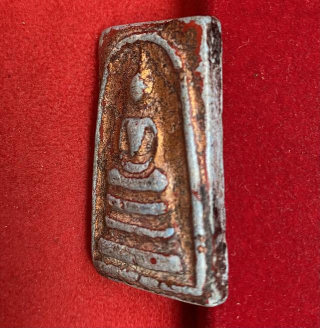 พระสมเด็จ หลังแผ่นทอง พระสมเด็จ รำ่รวยทอง สมเด็จโตปลุกเสกสร้างถวายร.5 2411 วัดพระแก้ว วังหน้า