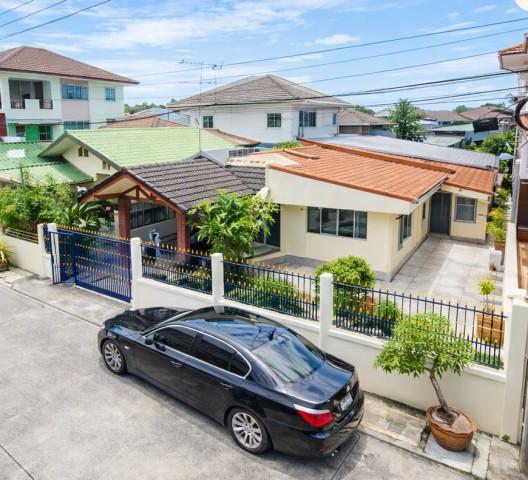 บ้านเดี่ยวชั้นเดียว 3 นอน 2 น้ำ 54ตร.ว.นวมินทร์93-99 ใกล้ฟู้ดแลนด์ นวมินทร์ 700 ม. 220 ตร.ม.ชอคโกแลต วิลล์ 1.5 กม. 7