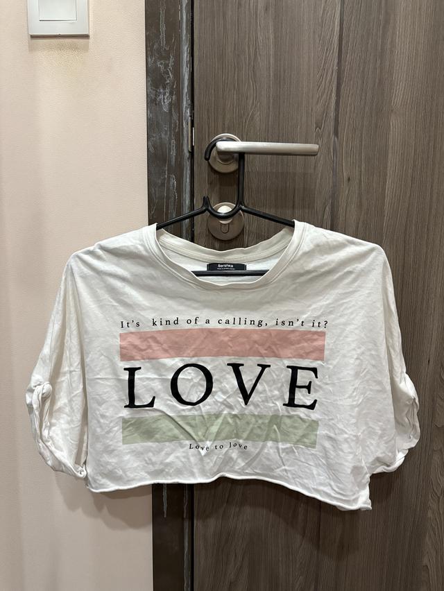 Breshka เสื้อครอปสั้น