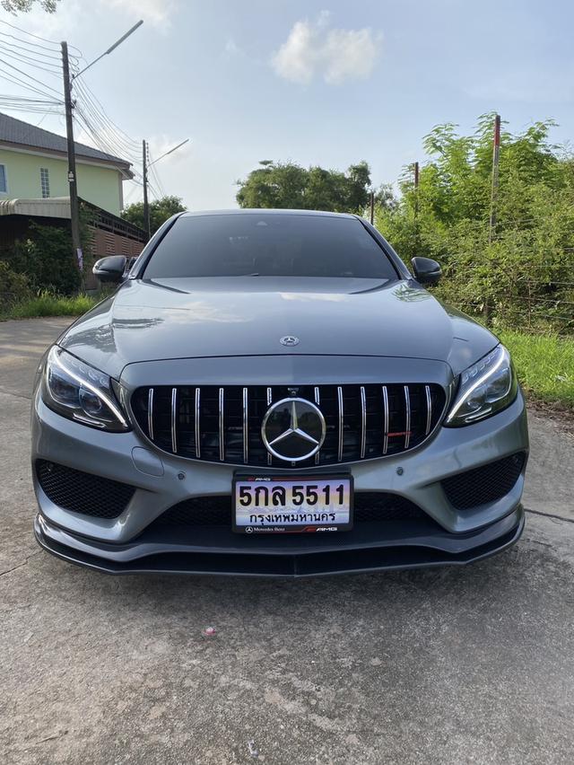 เบนซ์ c350e amg ปี2017 รถสวย ไมล์น้อย ของแต่งล้นๆ ล้อ forged 19 แท้ 2