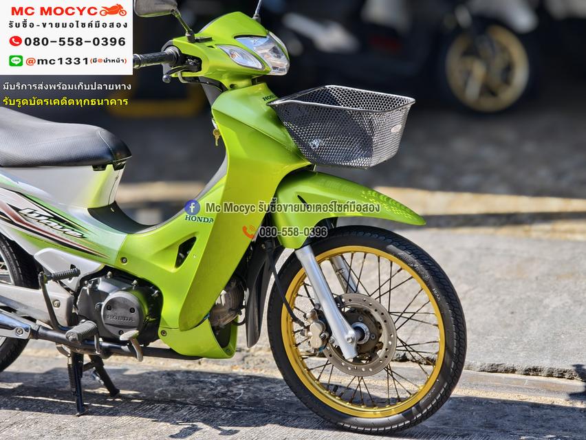 Wave 125r สตาดมือ รถบ้านเครื่องท่อชุดสีเดิมๆ เสียงเครื่องท่อนิ่มๆ สภาพนี้หายาก เล่มเขียวชุดโอนครบ No1291 9