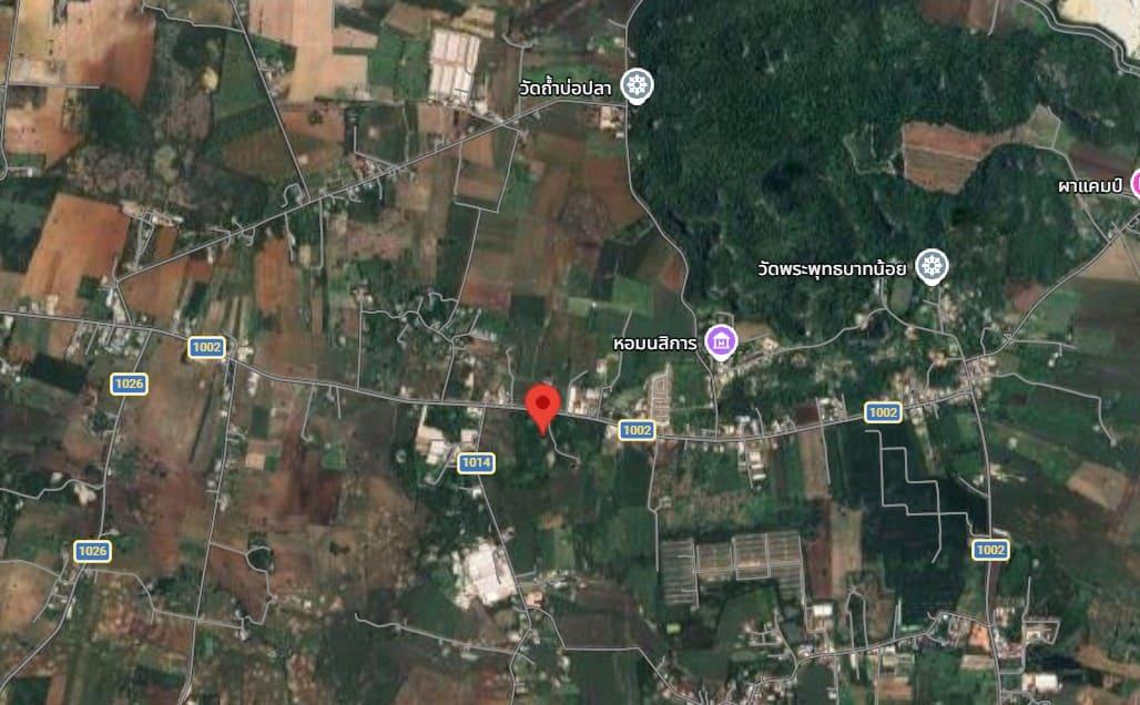 ขายที่ดิน อ.แก่งคอย สระบุรี 6-2-80 ไร่ หน้ากว้าง 425ม. สายสองคอน-โคกดินแดง 1