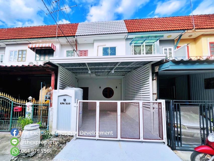 🏡 ขายทาวน์เฮ้าส์ บัวทอง 4 รีโนเวทใหม่สไตล์มินิมอล ✨ สวย อบอุ่น พร้อมอยู่ | ทำเลต้นสายรถตู้ เดินทางสะดวกที่สุดในย่านนี้ 1