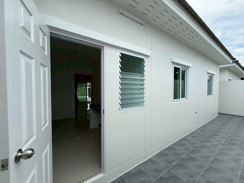 ขายบ้านใหม่ ชั้นเดียว ขนาด 45 ตร.วา พิกัดซอยสนาม ฟุตซอล บ้านฉาง ระยอง 5