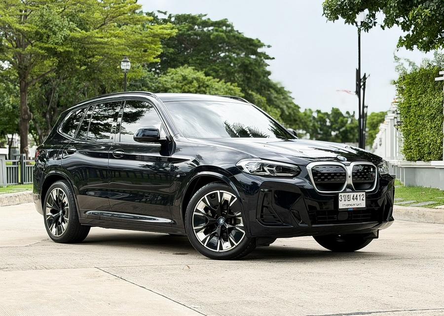 รหัสรถ AVA4412 ⭐️ BMW iX3 M Sport 2022 LCI EV ใช้งานน้อย 7 หมื่นโล BSI วารันตี เหลือยาว