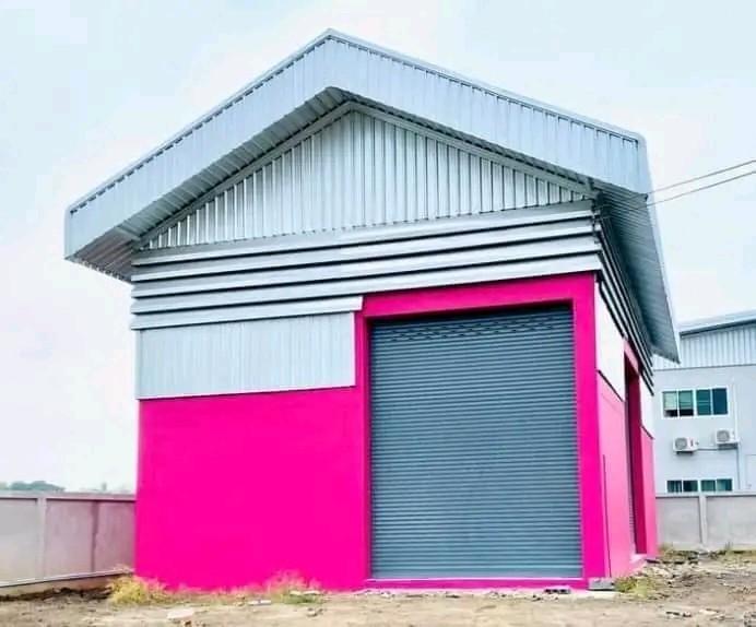 ที่ดิน+พร้อมรับสร้างโกดัง โรงงาน ออฟฟิศใหม่ ย่านบางบัวทอง นนทบุรี 340 6