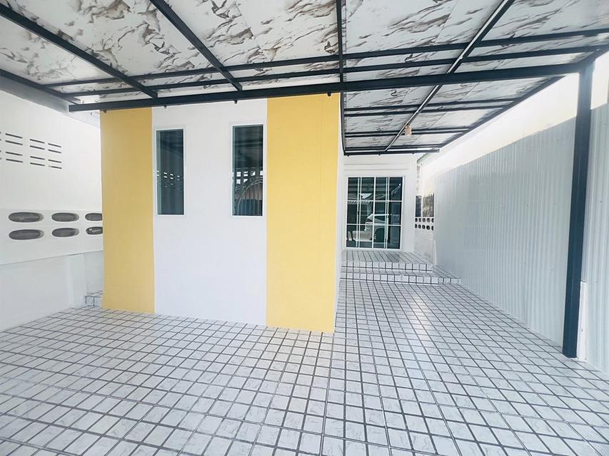 หมู่บ้านอมรทรัพย์ เลียบวารี (คู้ขวา) เขตหนองจอก บ้านเดี่ยวชั้นเดียว 21 ตารางวา 2 ห้องนอน รีโนเวทใหม่ 2