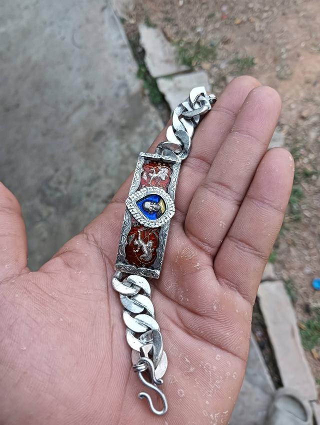 #รวยรับทรัพย์99 เนื้อเงิน กรอบยกซุ้ม เงิน..ขนาด4 บาท..