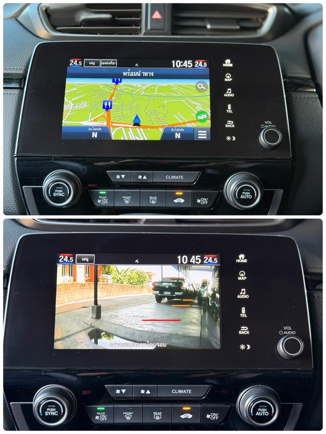 ปี 2018 HONDA CRV, 2.4 EL 4WD โฉม ปี17-23 สีดำ 7 ที่นั่ง เครื่องยนต์เบนซินล้วนตัวท็อป 11