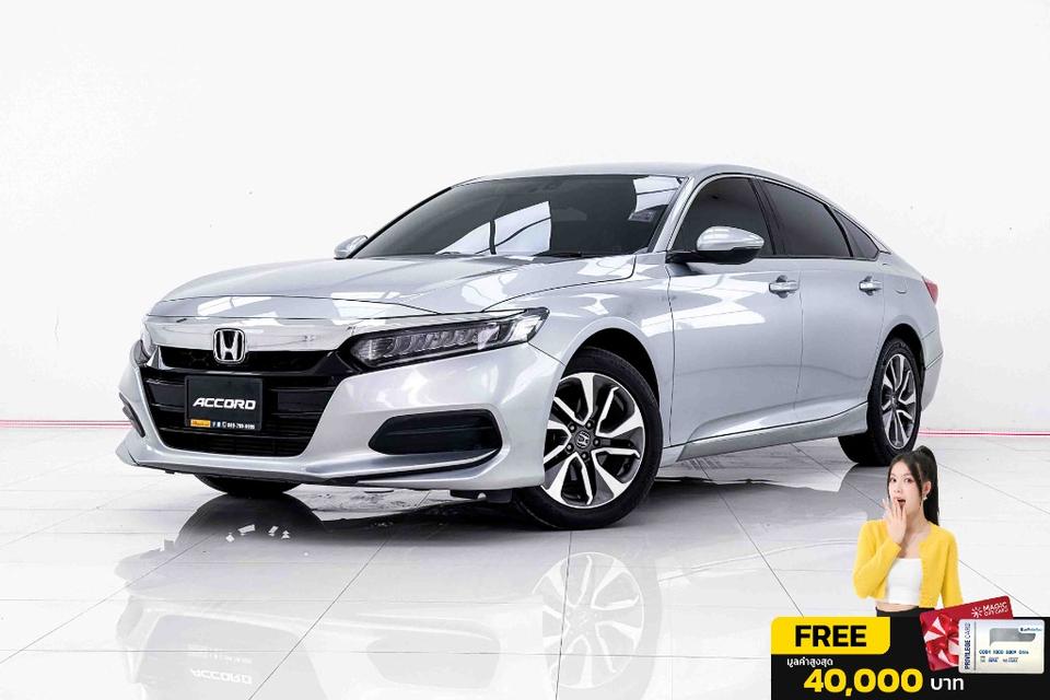 HONDA ACCORD 1.5 TURBO ELเกียร์ AT ปี 2019 สีเทาเลข​ไมล์ 188,897 กมราคา 614,000 บาทโทร 0929699899 6B446