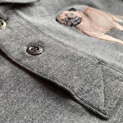 เสื้อโปโล ลายปัก Beagle และ Pug รูปที่ 10