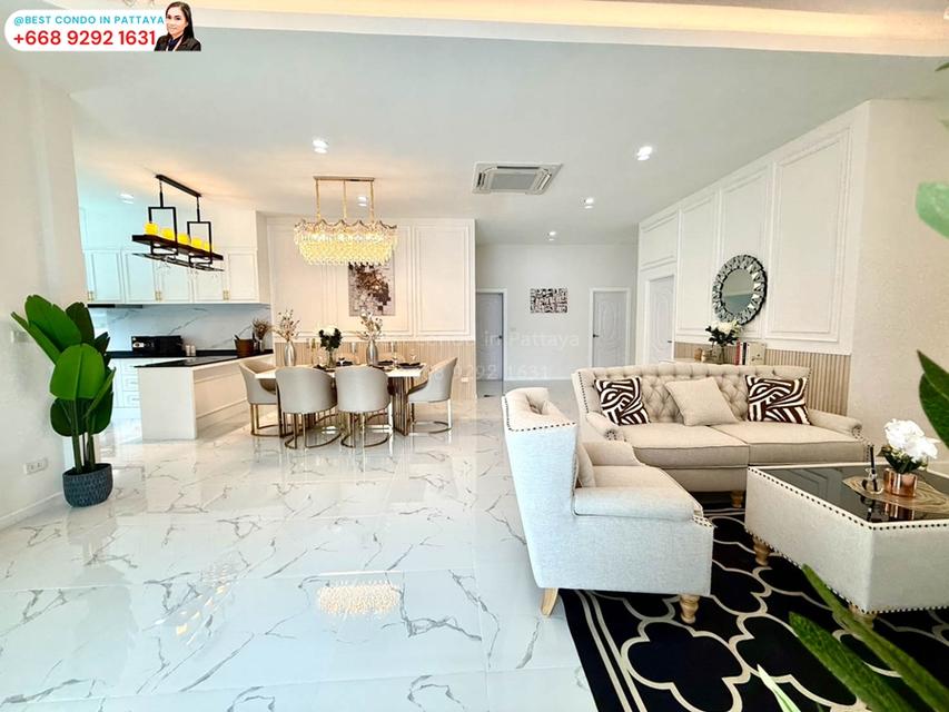 ✨ #บ้านหรูพัทยา พร้อมสระว่ายน้ำ #รหัสทรัพย์447 ✨ 🔥🔥 ราคาเพียง 10.9 ล้าน 🔥🔥 🏡 บ้านหัวมุม ขนาดกว้าง พร้อมสระว่ายน้ำระบบเกลือ และเฟอร์ครบทุกห้อง 20