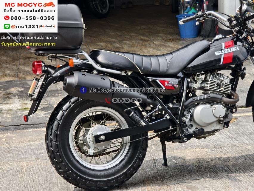 Suzuki VanVan 200 2020 เลขไมล์2000โล รถบ้านแท้มือเดียว สภาพใหม่ป้ายแดง มีเล่มทะเบียนครบ No1255 14