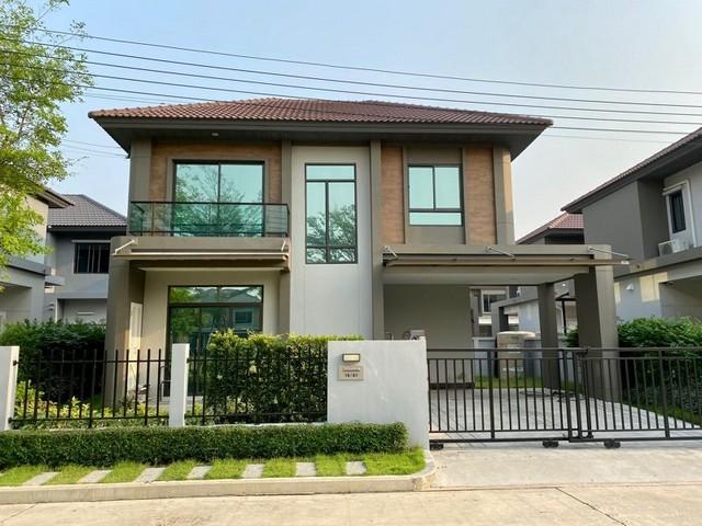 PP415 ขายบ้านเดี่ยว หมู่บ้าน เวนิวพระราม9 Venue Rama 9 ถนนกรุงเทพกรีฑาตัดใหม่ วิวหน้าสวน 1