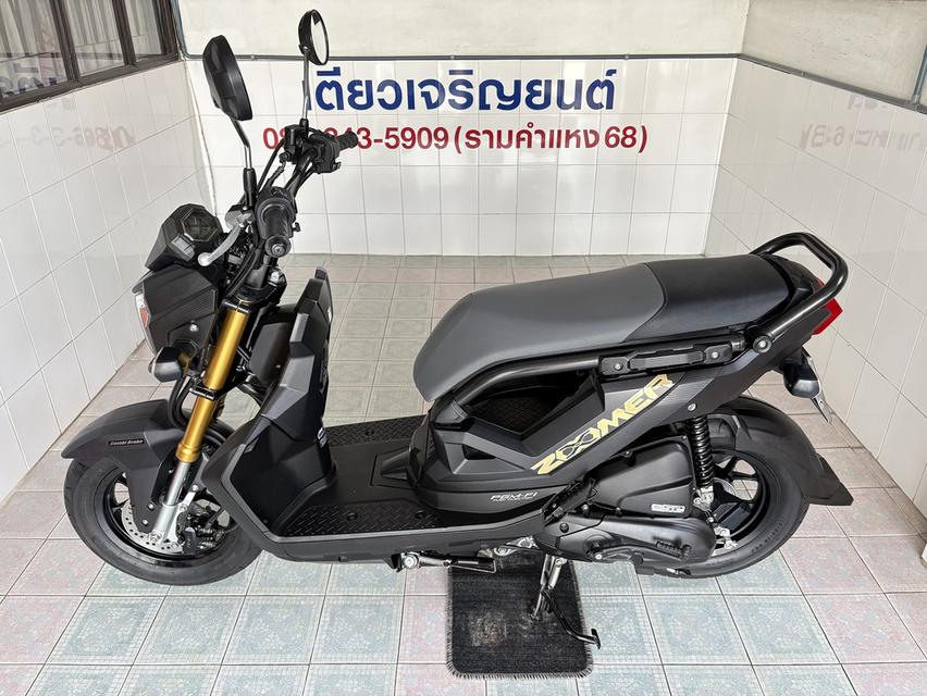 Zoomer-x มีผ่อน มีรับประกัน สภาพพร้อมใช้ รถมือเดียว ดูแลถึง ชุดสีสวย เครื่องเดิม ศูนย์ดี ท้ายไม่หอน วิ่ง5000 กลางปี65 4